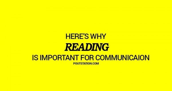 Here's why reading is important! Image