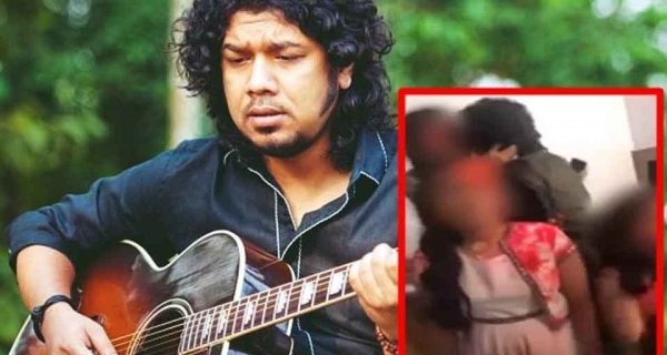 FIR filed against singer Papon for Kissing this girl Image