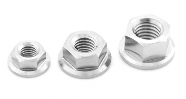 Titanium Flange Nuts Dimensions and Specifications Image