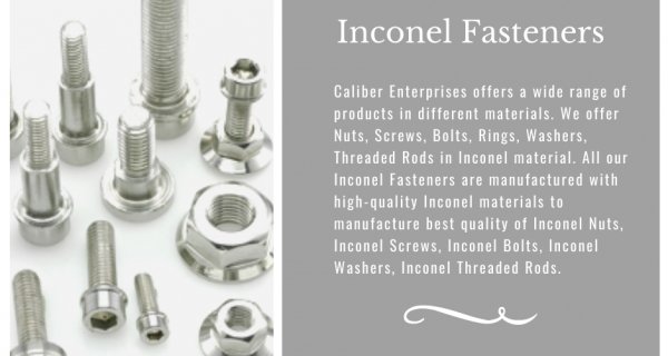 Types of Inconel Fasteners Image