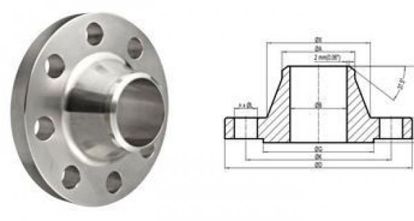 Weld Neck Flanges Applications And uses Image