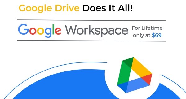 Unlimited Storage With Google Drive On Our Google Workspace Lifetime Deal At $69 Image