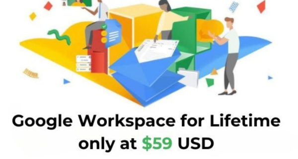 Unbelievable Offer at Fourty60 Infotech: Get  google workspace lifetime deal for Only $59! Image