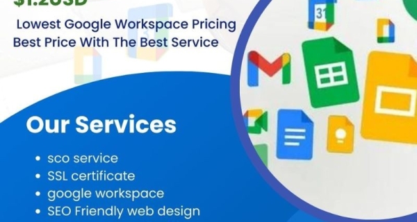 Purchase Google Workspace Lifetime from F60 Hosting LLP for $1.2 USD to protect your digital workspace for life Image
