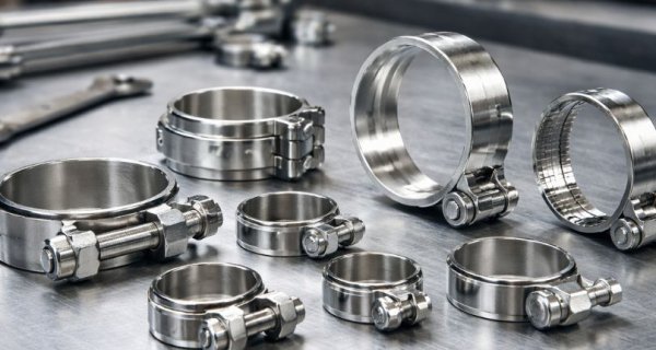 Stainless Steel Clamps for Industrial Use: Understanding SS 304, SS 316, and SS 321 Grades Image