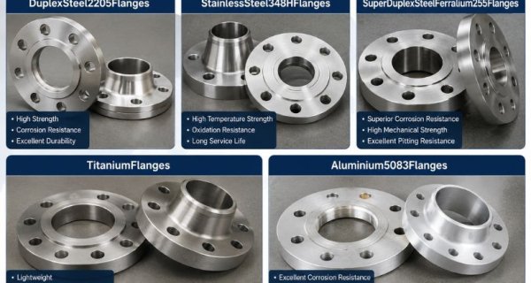 Top Industrial Flange Materials for High-Temperature Applications Image