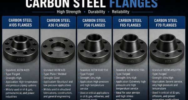 A Buyer’s Guide to Choosing the Right Carbon Steel Flanges for Industrial Projects Image